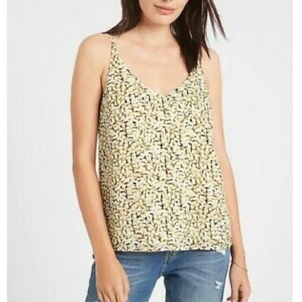 Banana Republic Classic Camisole Animal Print XS
